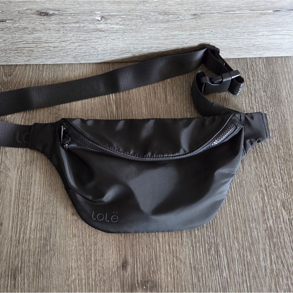 Lole Taylor Belt Bag Fanny Pack - Black
